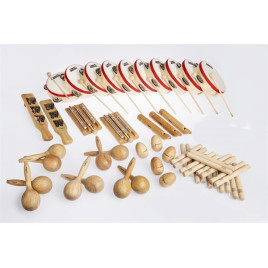 Ensemble de percussions en bois maternelle
