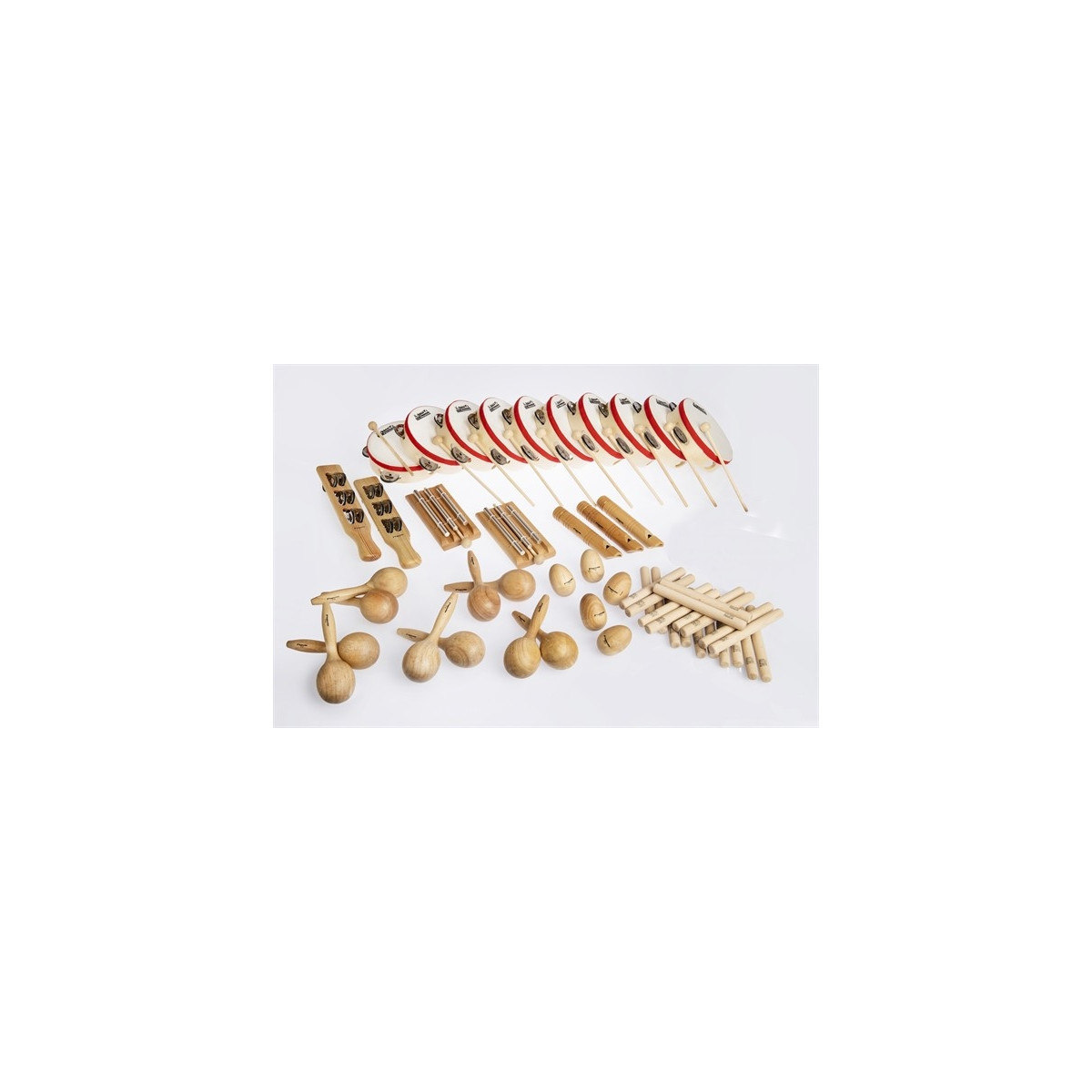 Ensemble de percussions en bois maternelle