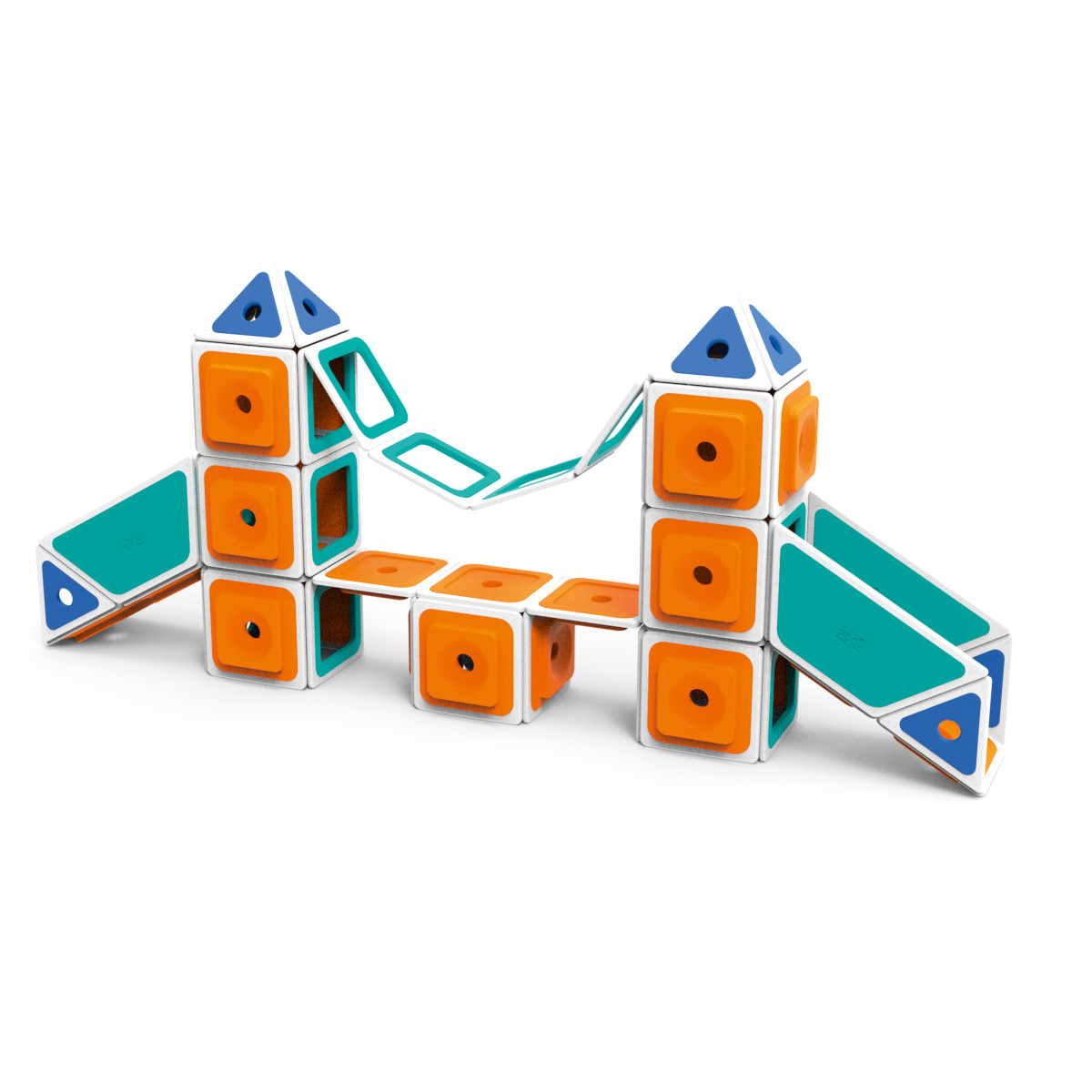 Blocs de construction géants MagniWorld 165 pièces