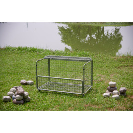 Chariot de rangement métallique