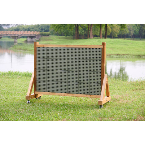 Mur d'extérieur modulaire roulant Masterkitz