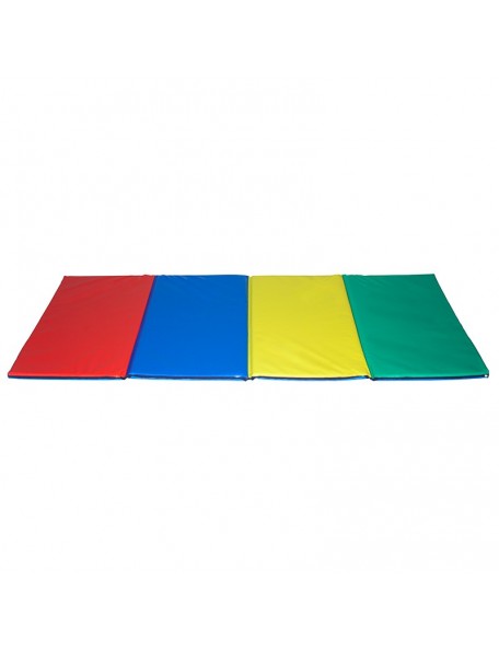 FOUR FOLDING MULTICOLOURED MAT