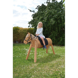 Cheval en bois 80 cm extérieur