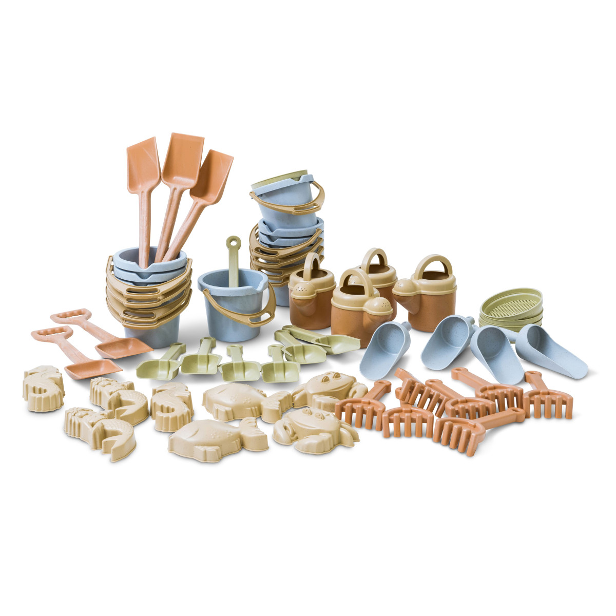 Coffret jeux d'extérieur Bio 50 pièces