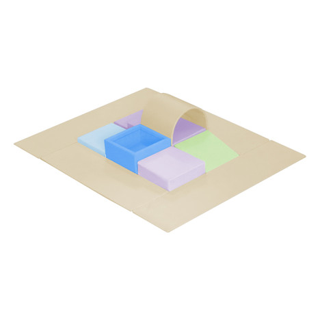 Parcours de motricité babygym avec rangement crèche