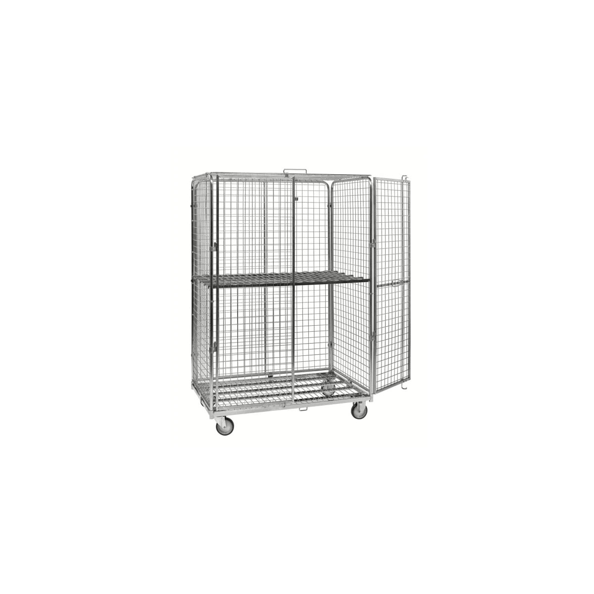 Armoire de rangement haute 2 portes