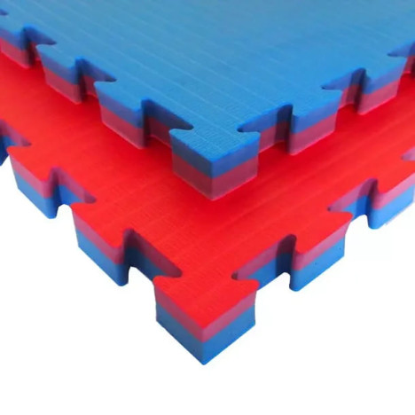 Lot de 5 tapis puzzle karaté 100 x 100 x 4 cm