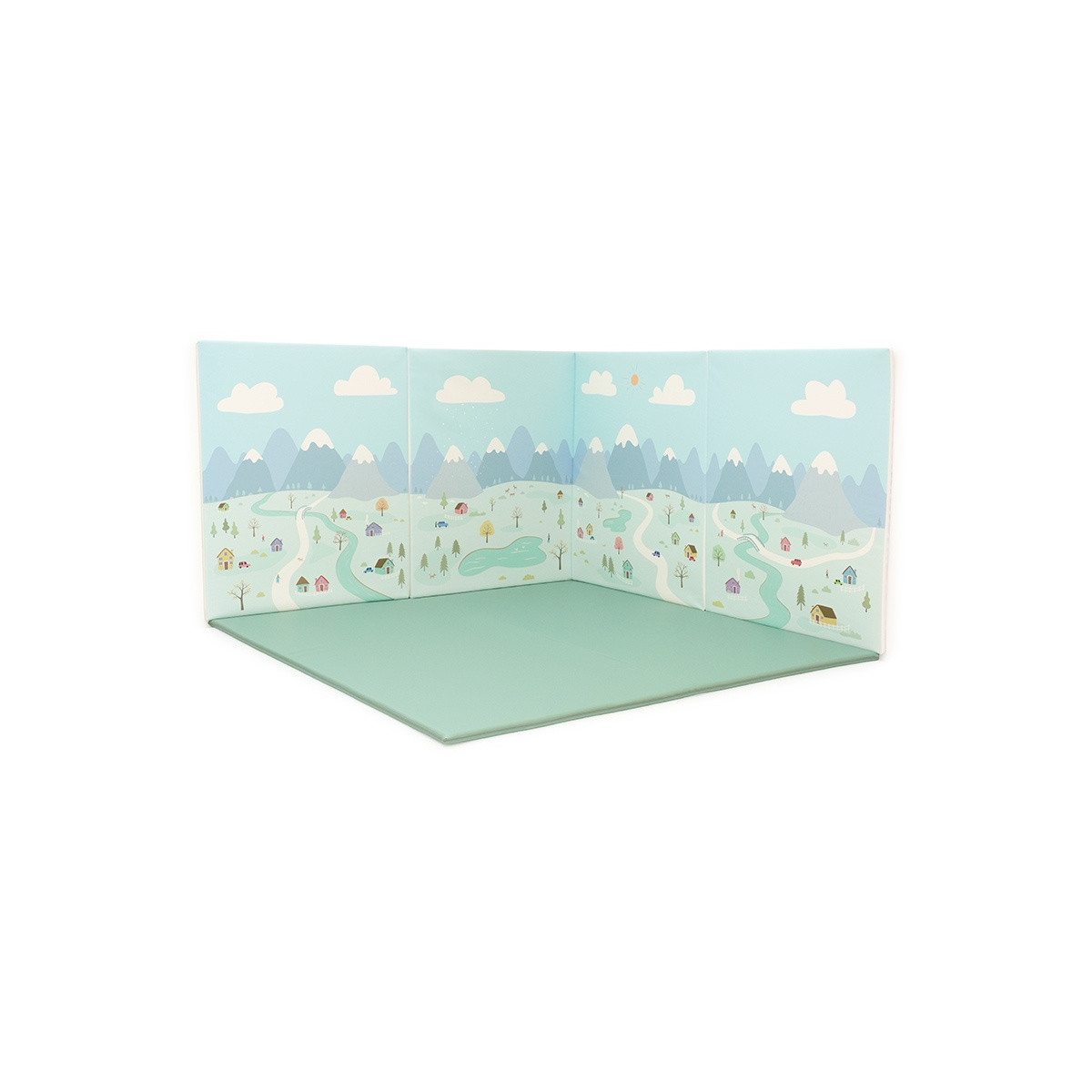 Tapis mural la montagne en hiver