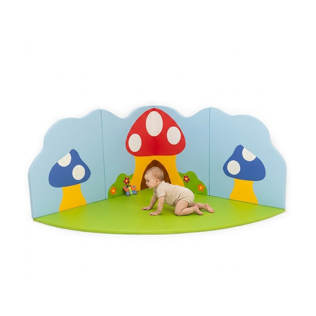 Tapis mural les champignons