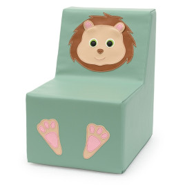 Fauteuil 1 place maternelle hérisson