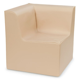 Fauteuil d'angle en mousse adulte