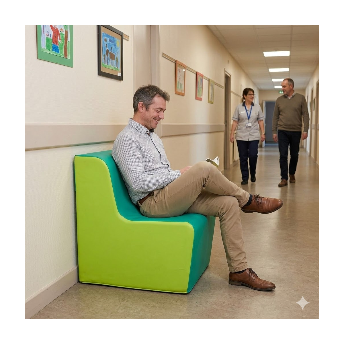 Fauteuil 1 place mousse adulte ime