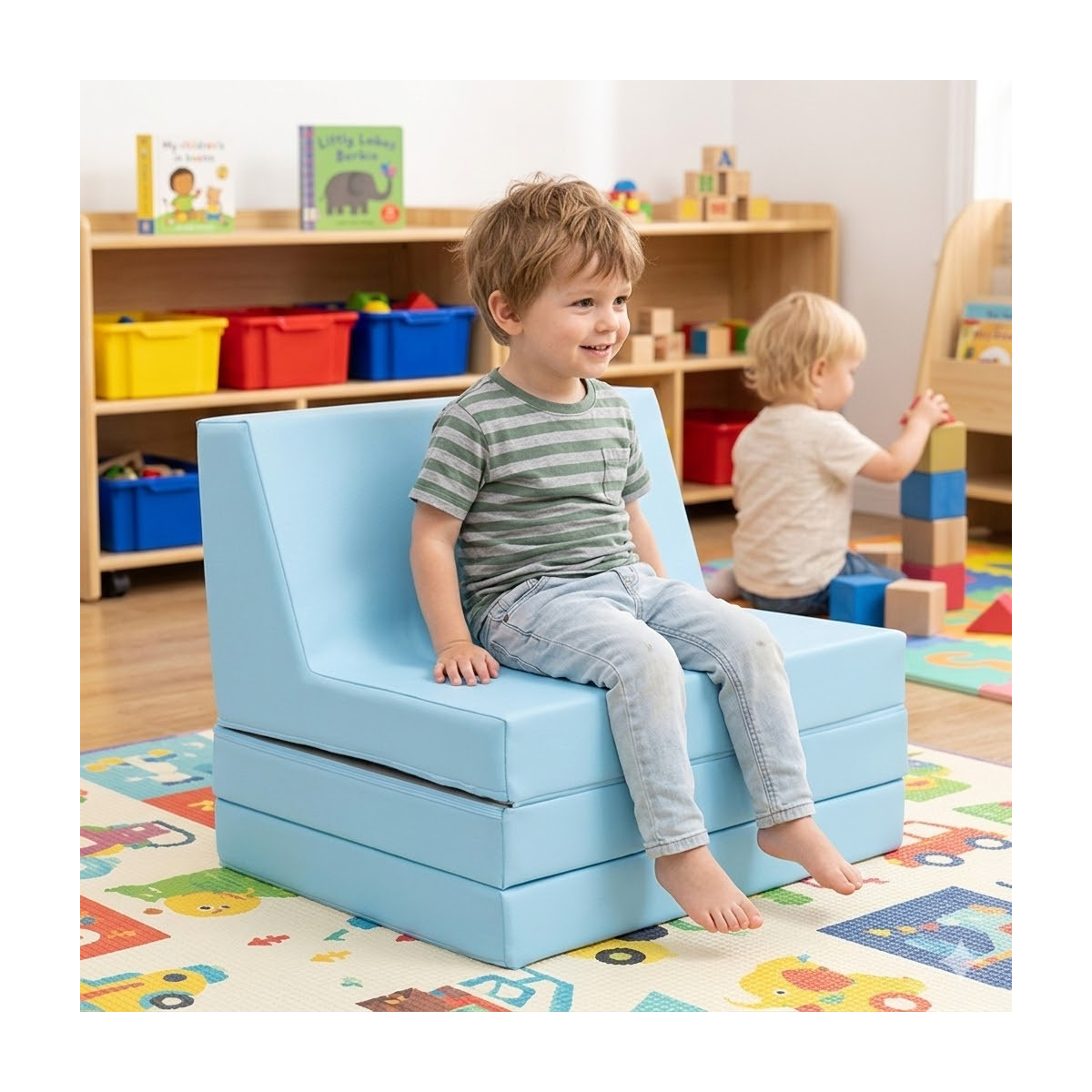 Canapé pliable en mousse maternelle