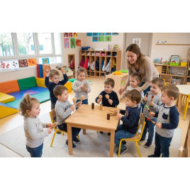 Ensemble de percussions en bois