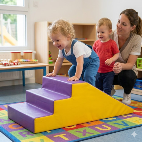 Module petit escalier-rampe