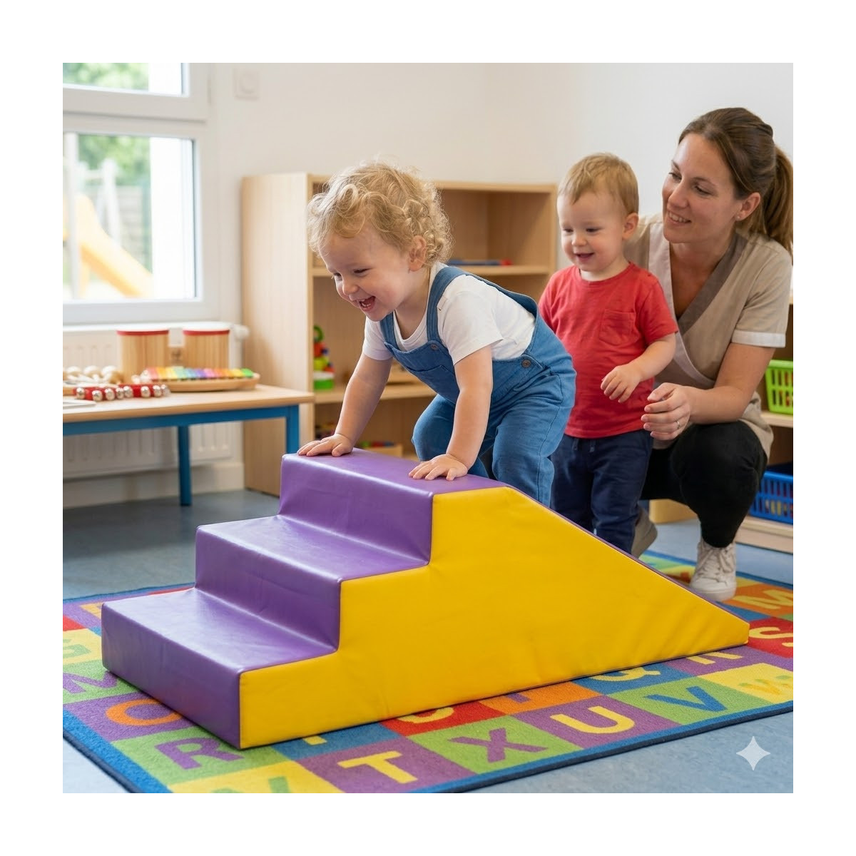 Module petit escalier-rampe