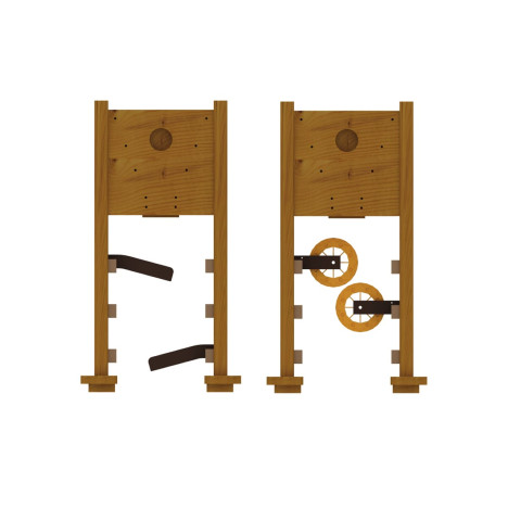 Les 2 tours de jeux de sable d’extérieur