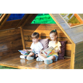 La cabane du voyageur d'extérieur intérieur