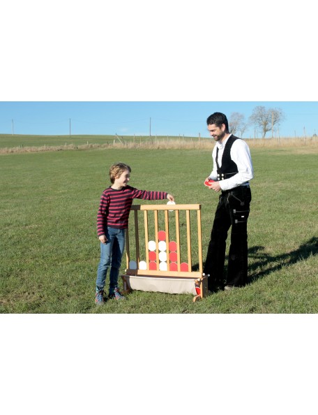 Jeu géant en bois de Puissance 4 - 2