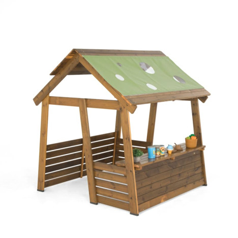 La cabane géante du pique-nique d'extérieur