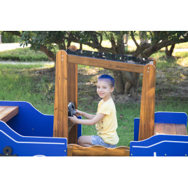 Le bateau de pêche d'extérieur maternelle