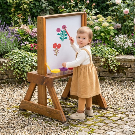Chevalet d’extérieur crèche et maternelle