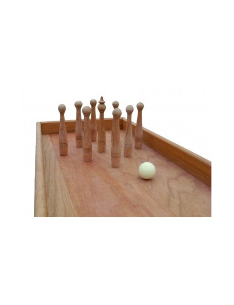Jeu géant en bois de la table de Bowling - 2