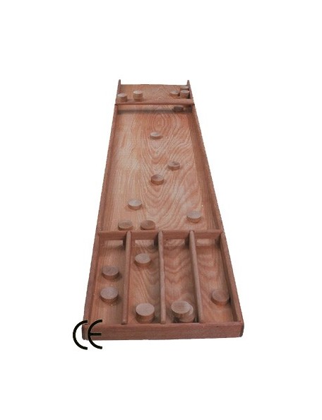 Jeu géant en bois du billard Hollandais Shuffleboard - 1