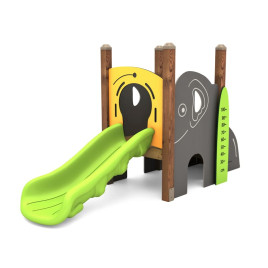 Structure de jeu extérieure Éléphant crèche et maternelle