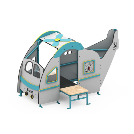 Structure de jeu extérieure Hélicoptère