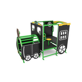 Structure de jeu extérieure Locomotive