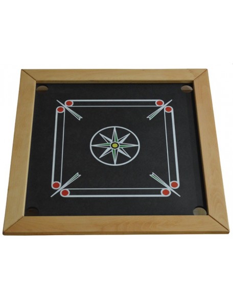 Jeu géant en bois du Carrom. Jeu du Carrom en bois pour les activités des enfants et jeux traditionnels en bois