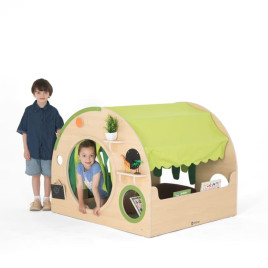 Cabane coin de lecture crèche et maternelle enfants