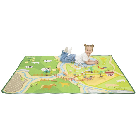 Tapis de jeu la ferme