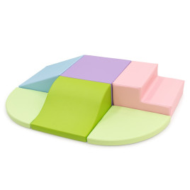 Parcours de motricité bébé, couleurs au choix