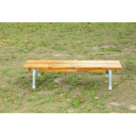 Banc d’extérieur 120 cm maternelle empilable