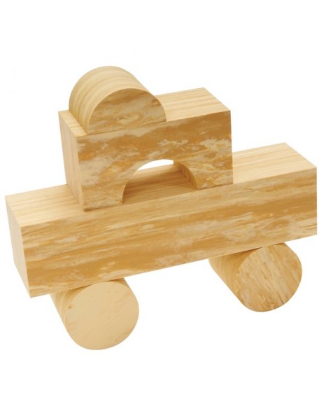 Blocs légers couleur bois - 2