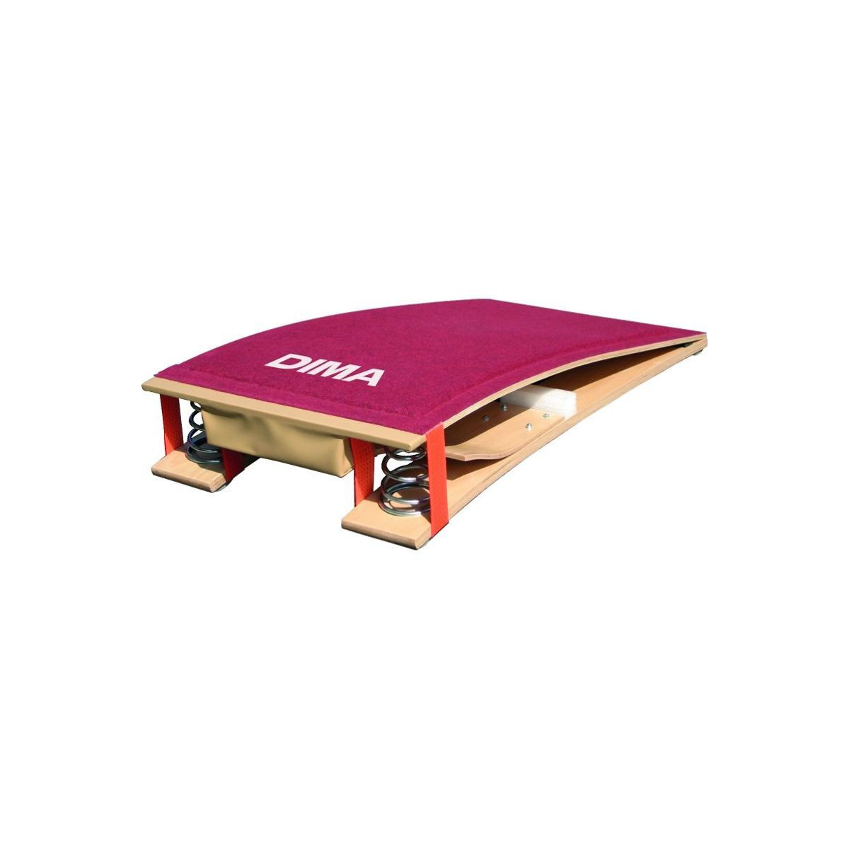 Tremplin de compétition de gymnastique avec ressorts