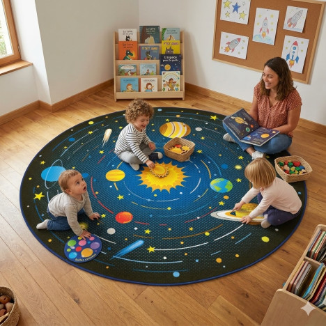Tapis de regroupement les planètes