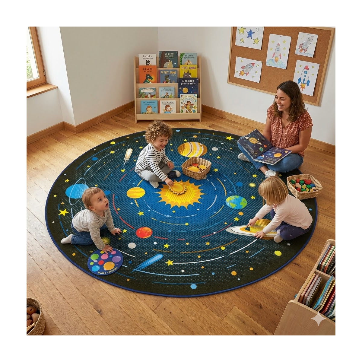 Tapis de regroupement les planètes