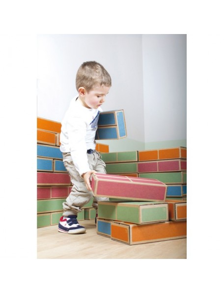 Briques de construction en carton - 1