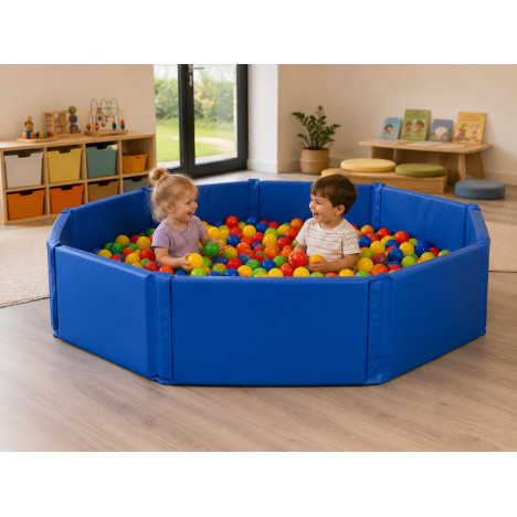 Piscine à balles en mousse ronde et pliable enfants