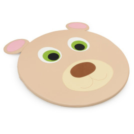Tapis ours 100 x 100 x 3 cm