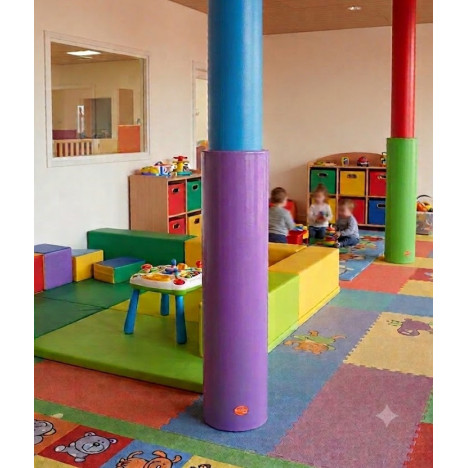 Protection de poteau crèche en mousse
