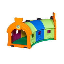 Jeu d'extérieur Petit train 3 wagons