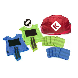 Kit chasubles et balles velcros