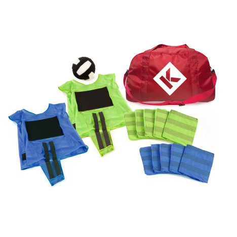 Kit chasubles et balles velcros