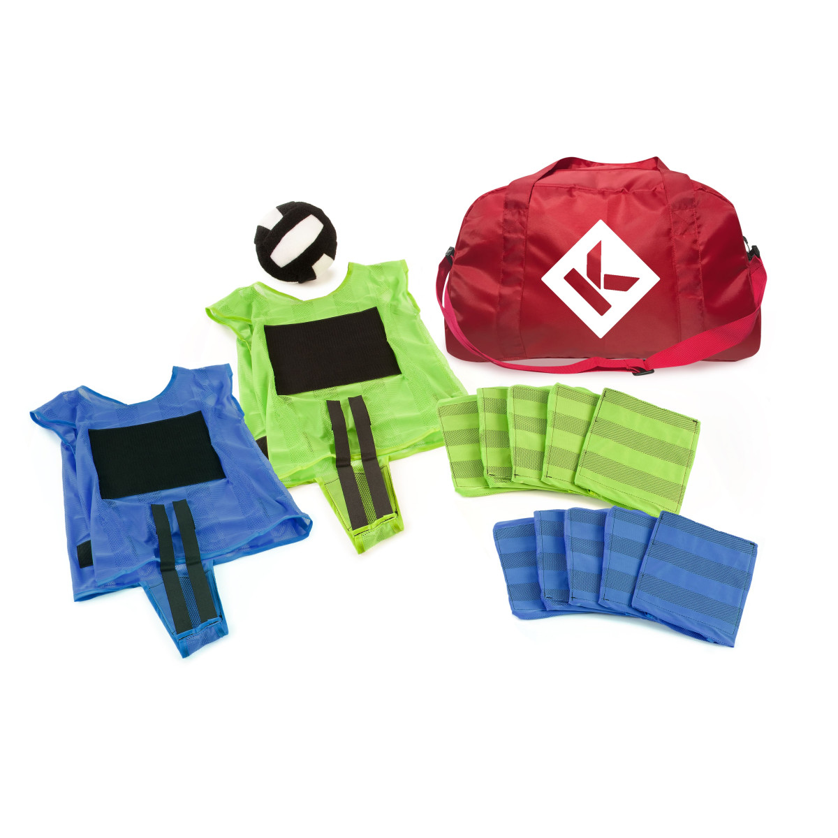 Kit chasubles et balles velcros