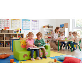 Canapé 2 places maternelle Animaux maternelle