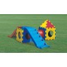 Cubbic toy maison, tunnel, 2 toboggans - 1